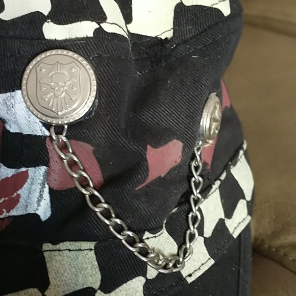 NWOT Punk Checkered hat cap - Picture 6 of 6